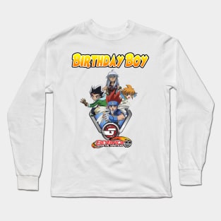 Beyblade of Birthday Boy Long Sleeve T-Shirt